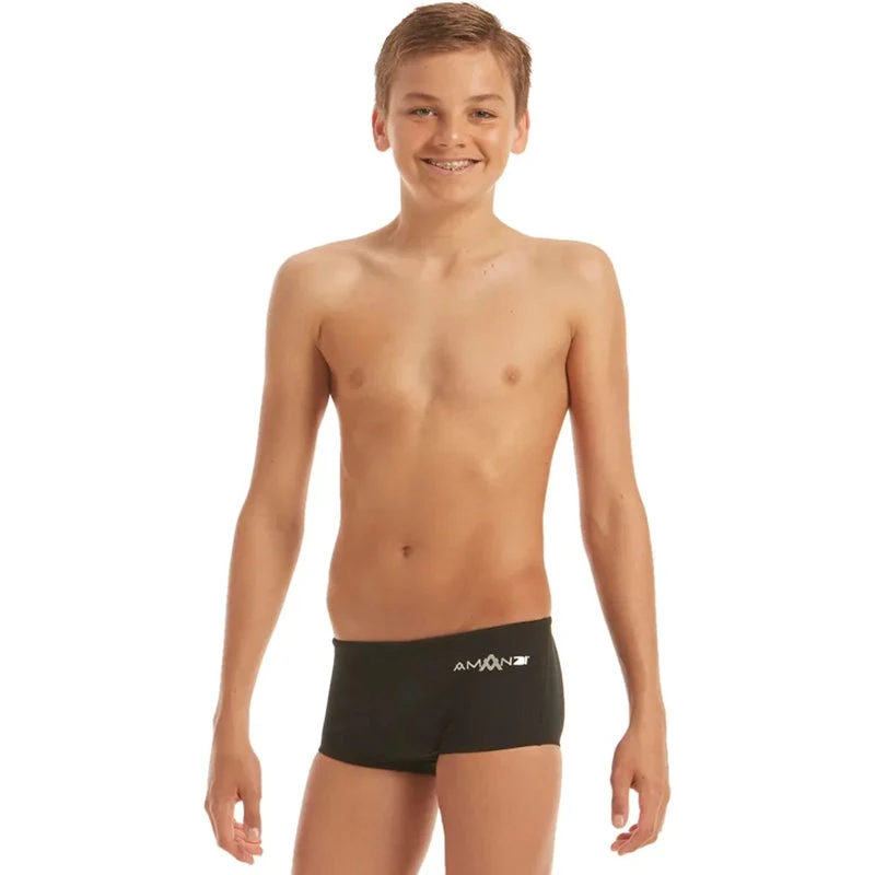 Amanzi - Jet Black Boys Trunks - Image 4