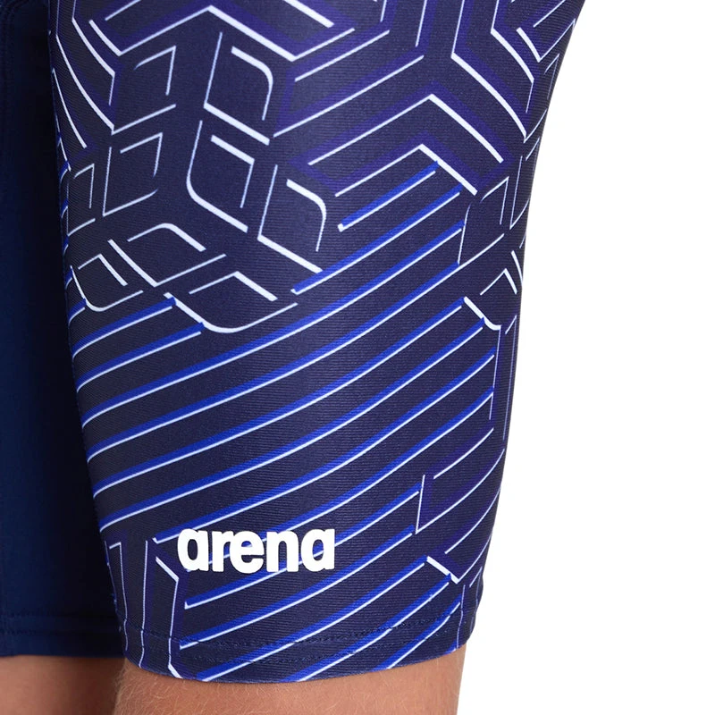 Arena - Kikko Pro Boys' Jammer - Navy/Multi - Image 4