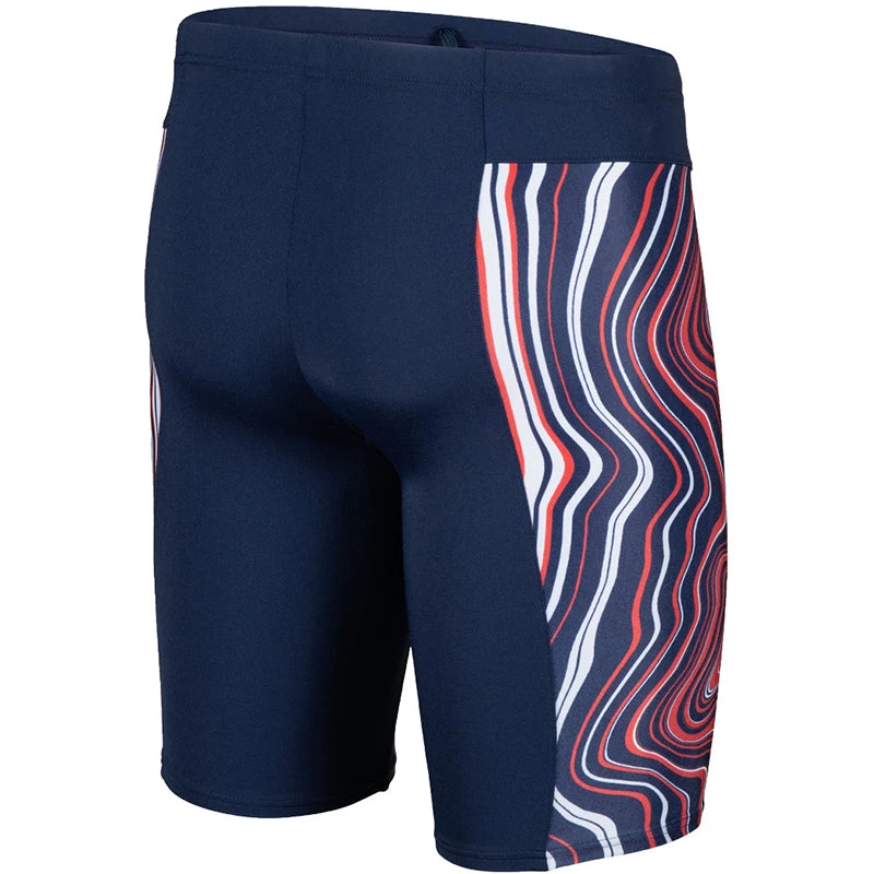 Arena - Mens Marbled Jammer - Navy/Red/Multi - Image 7