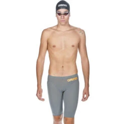 Arena - Powerskin R-Evo One Jammer - Grey/Bright Orange