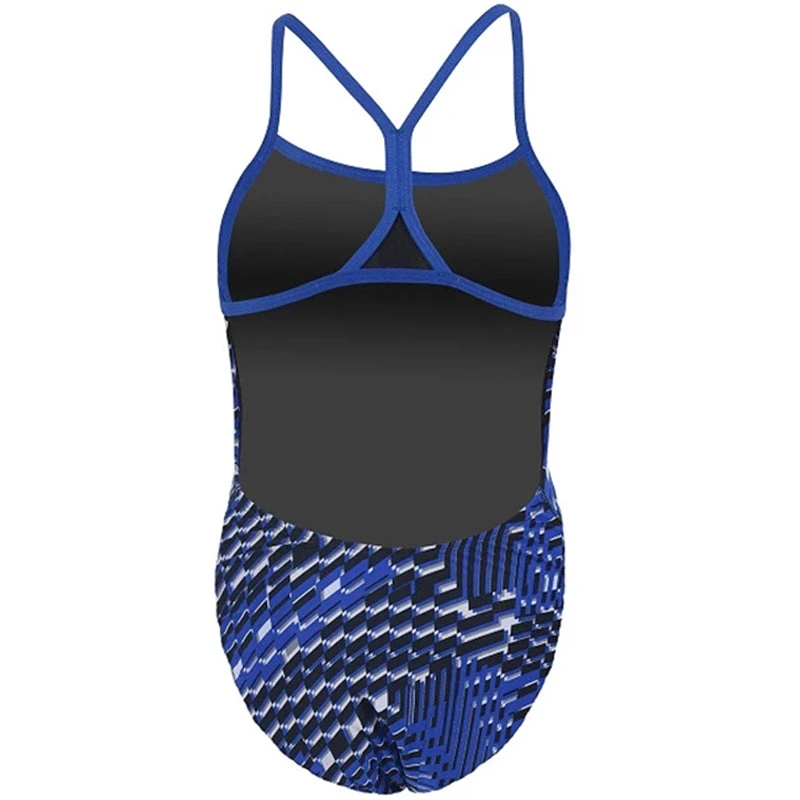 Dolfin - Poly Fusion Enzo MT Back Swimsuit - Blue - Image 5