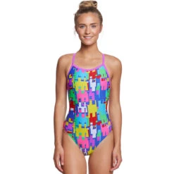 Dolfin - Winners Game On V-2 Back One Piece Swimsuit