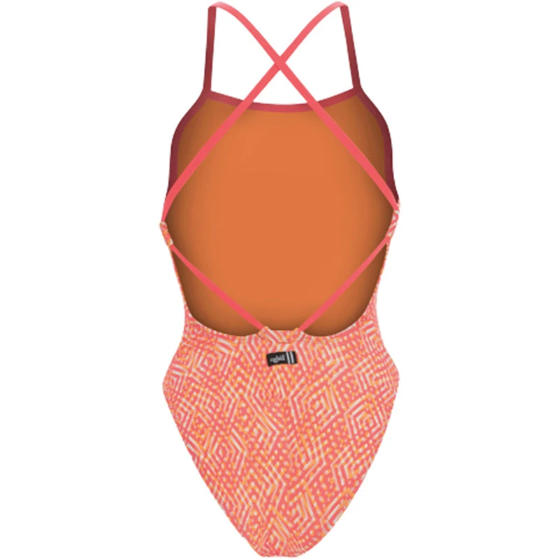 Dolfin Uglies - Revibe Roxie Coral Diamond Back One Piece Swimsuit - Image 4