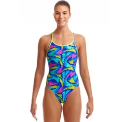 Funkita - Air Lift - Ladies Diamond Back One Piece