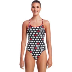 Funkita - Angry Ram - Ladies Diamond Back One Piece