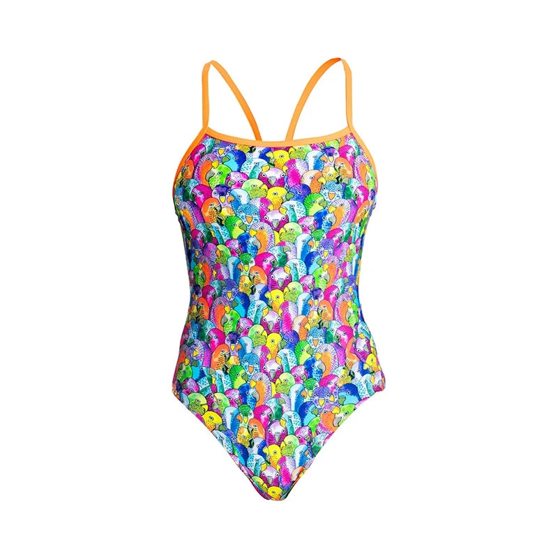 Funkita - Bang Bang Budgie - Ladies Single Strap One Piece - Image 2