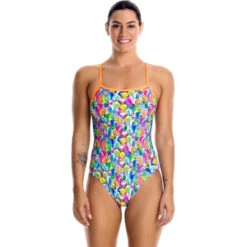 Funkita - Bang Bang Budgie - Ladies Single Strap One Piece