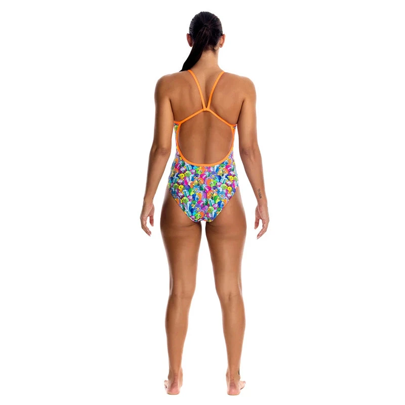 Funkita - Bang Bang Budgie - Ladies Single Strap One Piece - Image 3