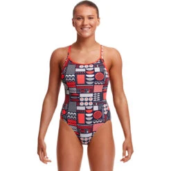 Funkita - Bento Box - Ladies Diamond Back One Piece