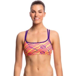 Funkita - Best Cellar - Ladies Criss Cross Bikini Top