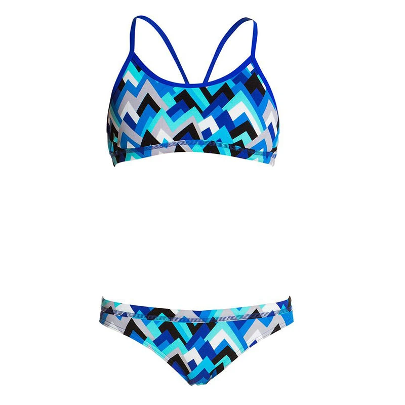 Funkita - Peak Performance - Girls Racerback Two Piece - Image 2