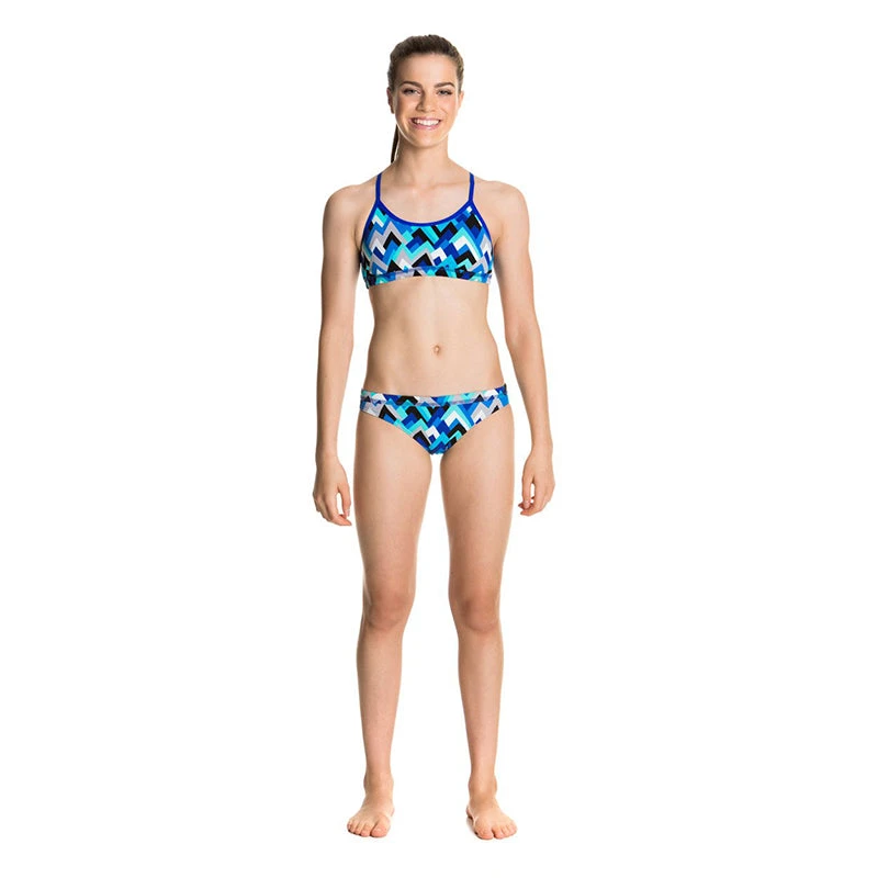 Funkita - Peak Performance - Girls Racerback Two Piece - Image 4