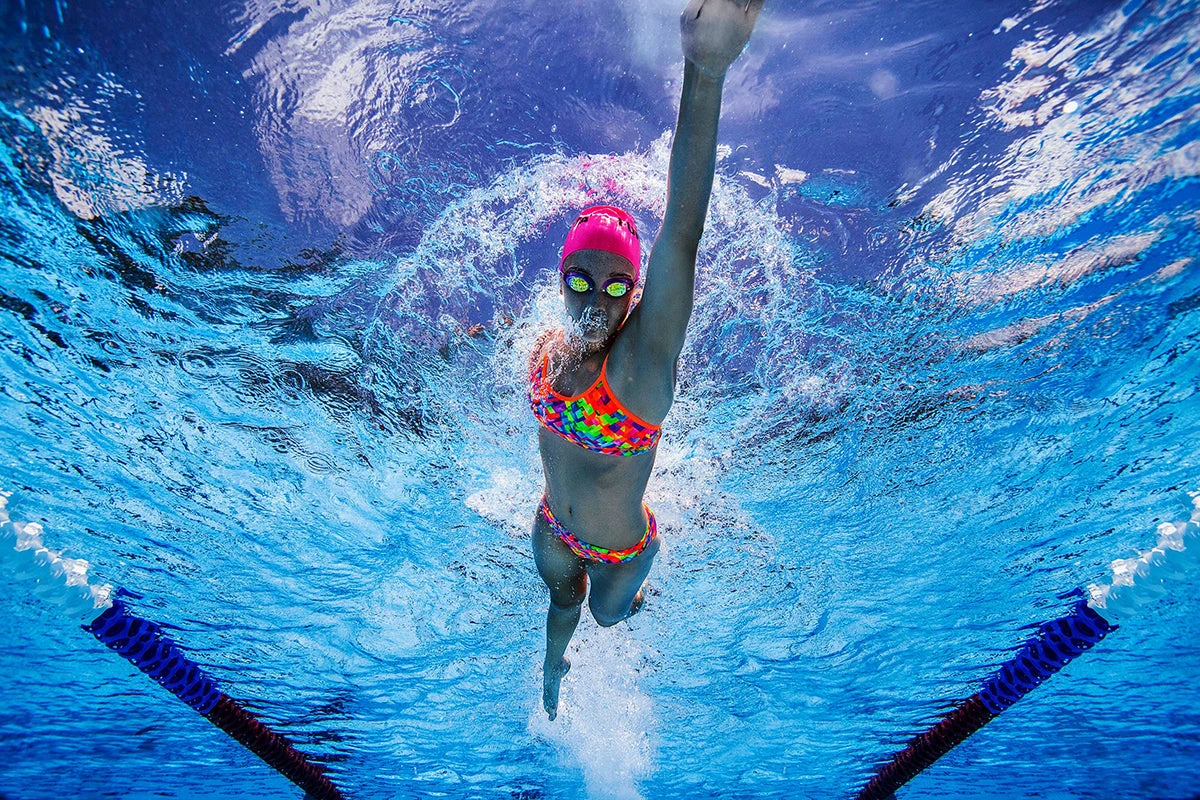 Funkita - Stroke Rate - Girls Racerback Two Piece - Image 7