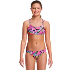 Funkita - Blade Stunner - Girls Criss Cross Two Piece