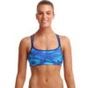 Funkita - Cold Current - Ladies Criss Cross Top