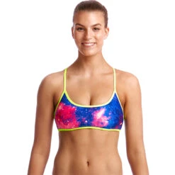 Funkita - Cosmos - Ladies Cross Back Tie Bikini Top
