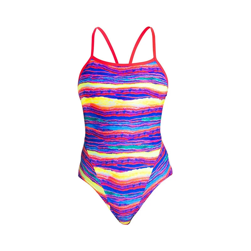 Funkita - Crystal Wave - Girls Single Strap One Piece - Image 2