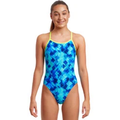 Funkita - Depth Charge - Girls Single Strap One Piece