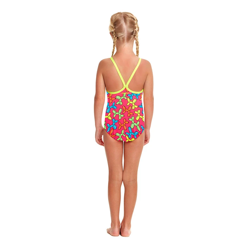 Funkita - Doggy Disco - Toddler Girls Printed One Piece - Image 3