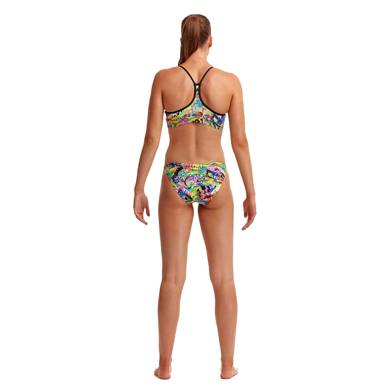 Funkita - Fossil Fuel - Ladies Swim Crop Top - Image 5
