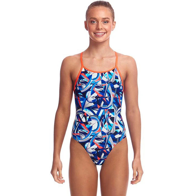 Funkita - Futurismo - Girls Diamond Back One Piece