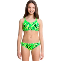 Funkita - Kryptonic Clash - Girls Racerback Two Piece