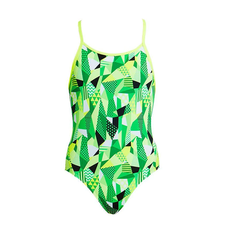 Funkita - Go Ballistic - Girls Diamond Back One Piece - Image 2