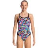 Funkita - Handsome Ransom - Girls Diamond Back One Piece