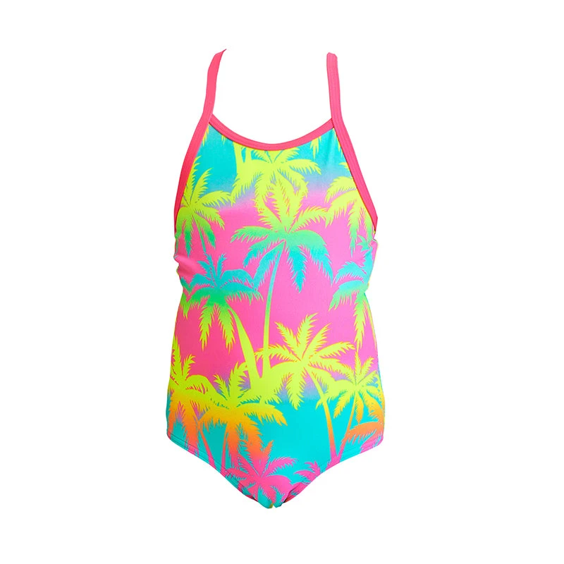Funkita - Hawaiian Heaven - Toddler Girl's Printed One Piece - Image 2