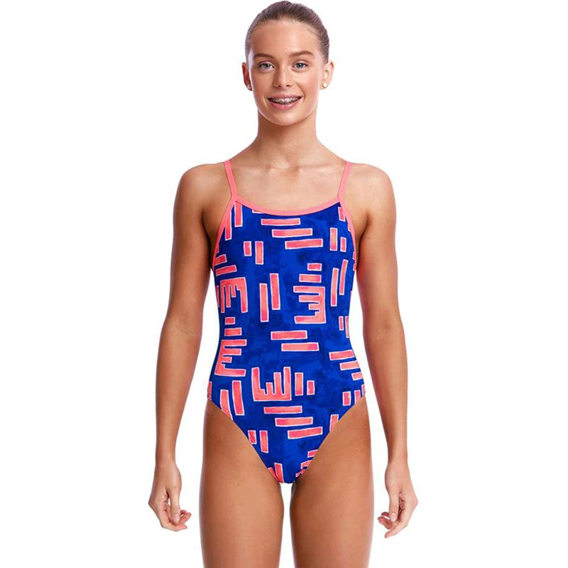 Funkita - Hot Rod - Girls Single Strap One Piece