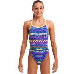 Funkita - Inca Inked - Girls Single Strap One Piece