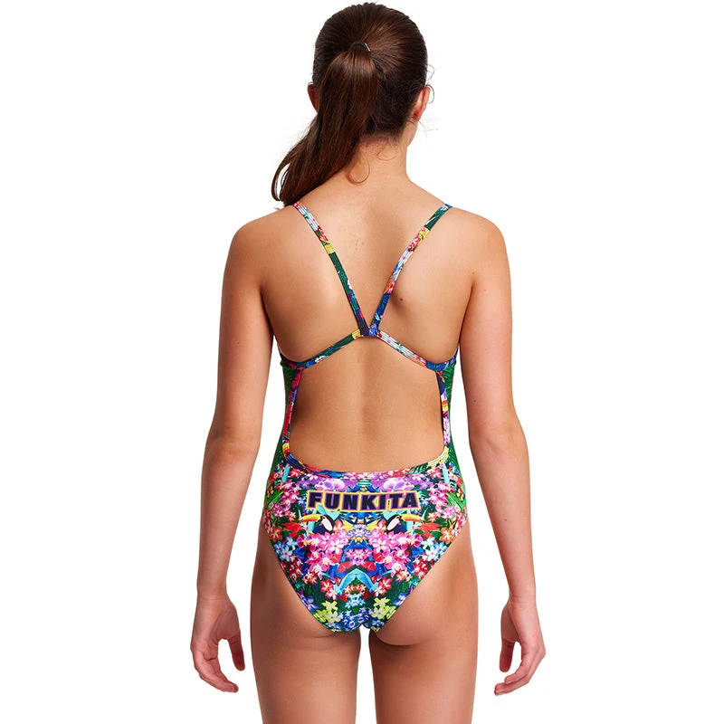 Funkita - Jungle Boogie - Girls Single Strap One Piece - Image 2