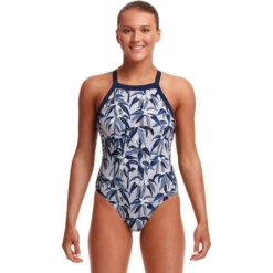 Funkita - Jungle Mist - Ladies Sky Hi One Piece