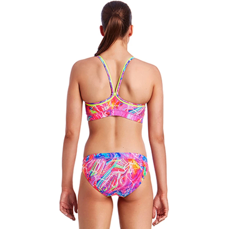Funkita - Kaleidocolour - Ladies Bikini Sports Briefs - Image 3