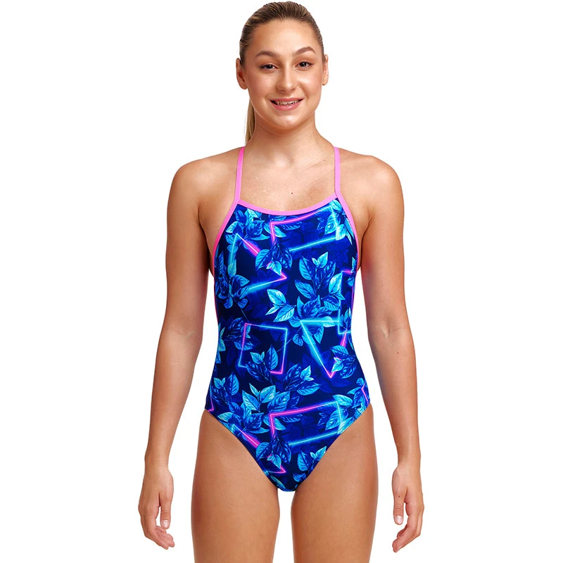 Funkita - Leaf Laser - Girls Strapped In One Piece