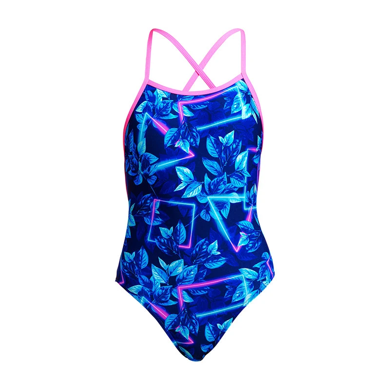 Funkita - Leaf Laser - Girls Strapped In One Piece - Image 2