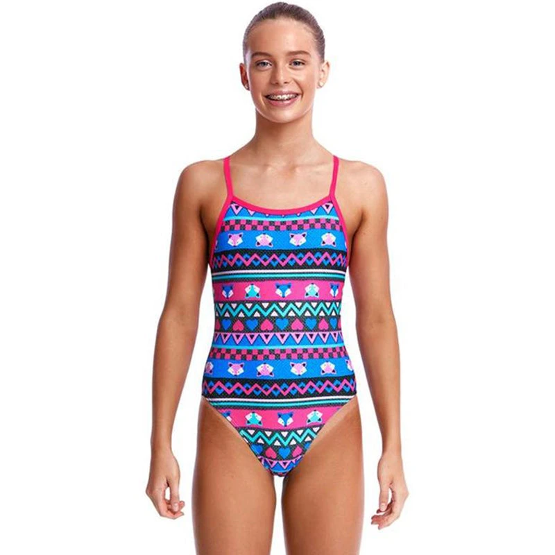 Funkita - Miss Foxy - Girls Single Strap One Piece