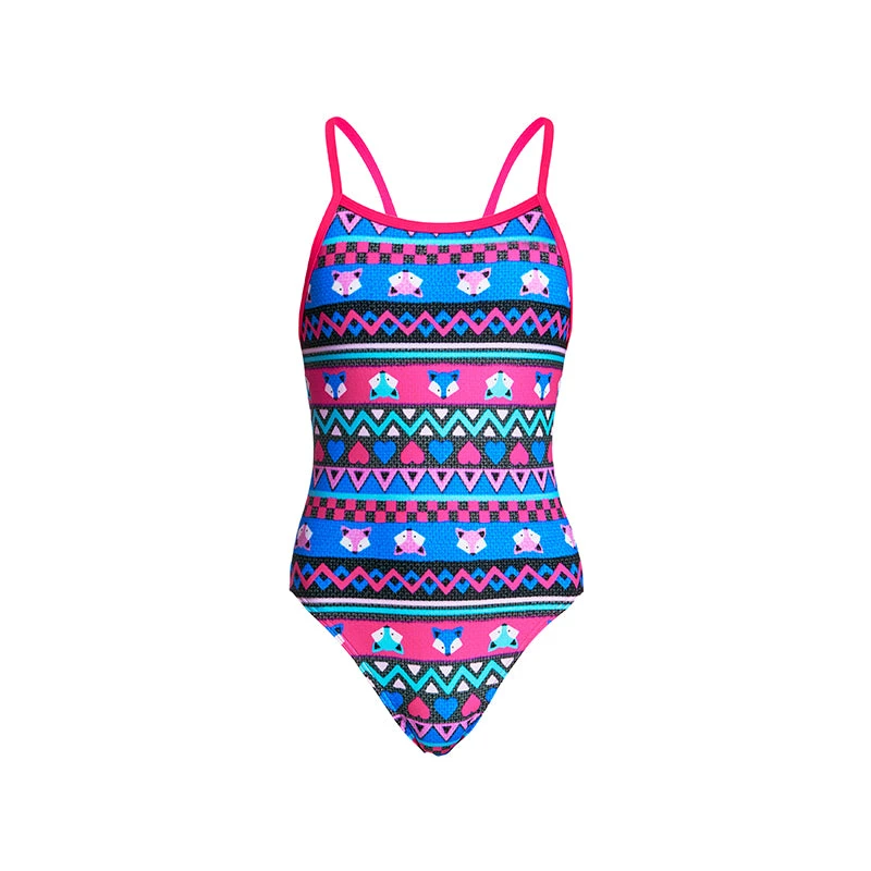 Funkita - Miss Foxy - Girls Single Strap One Piece - Image 2
