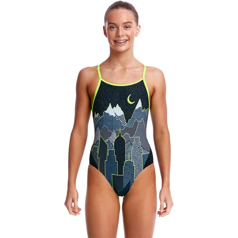 Funkita - Moonlighting - Girls Diamond Back One Piece