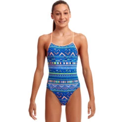 Funkita - My Tribe - Girls Diamond Back One Piece