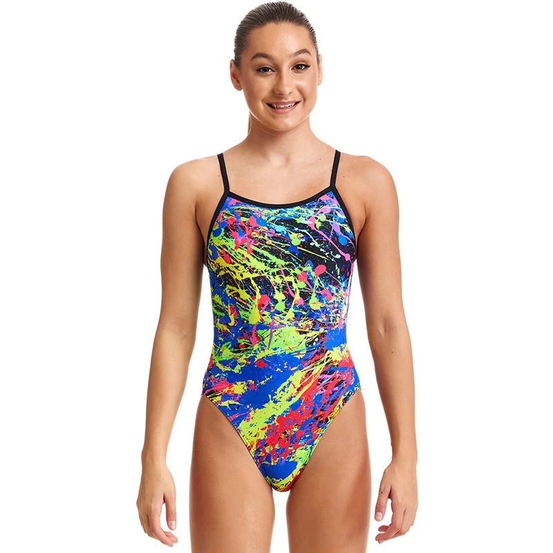 Funkita - Paint Smash - Girls Single Strap One Piece