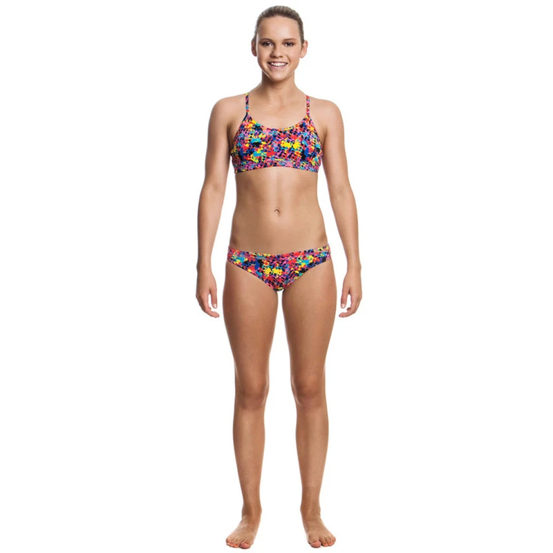 Funkita - Paintballs - Girls Racerback Two Piece - Image 3