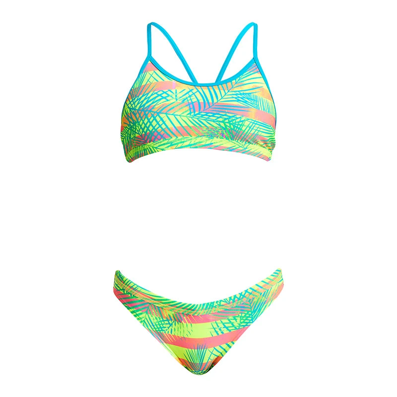 Funkita - Palm Free - Girls Racerback Two Piece - Image 2