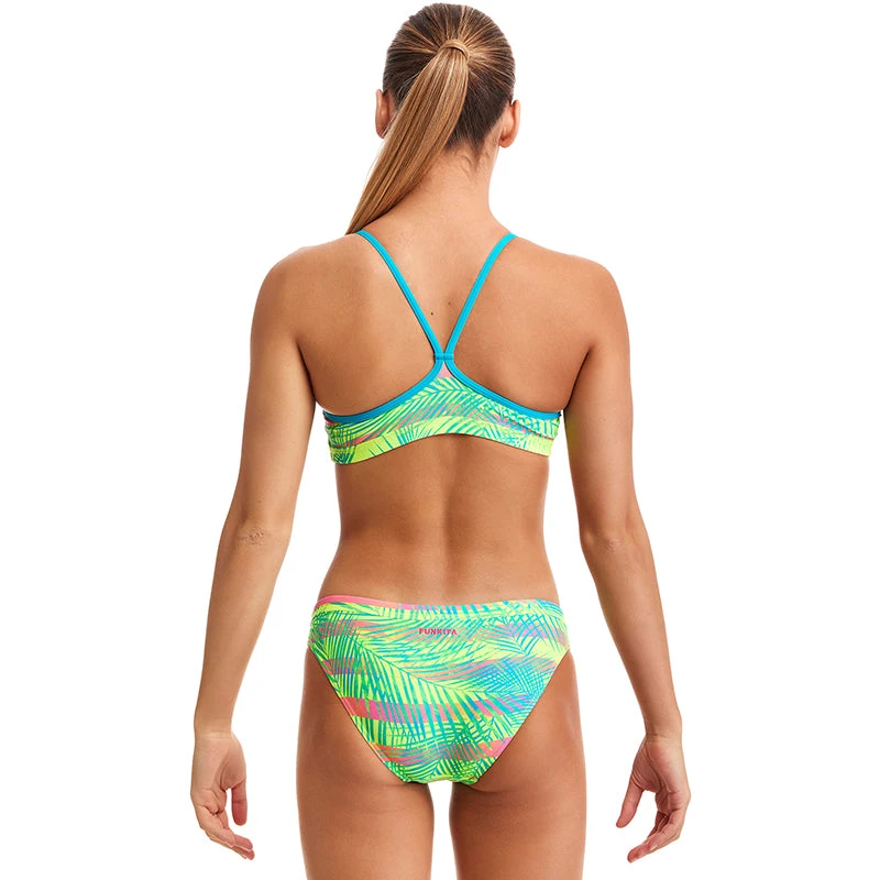 Funkita - Palm Free - Girls Racerback Two Piece - Image 3
