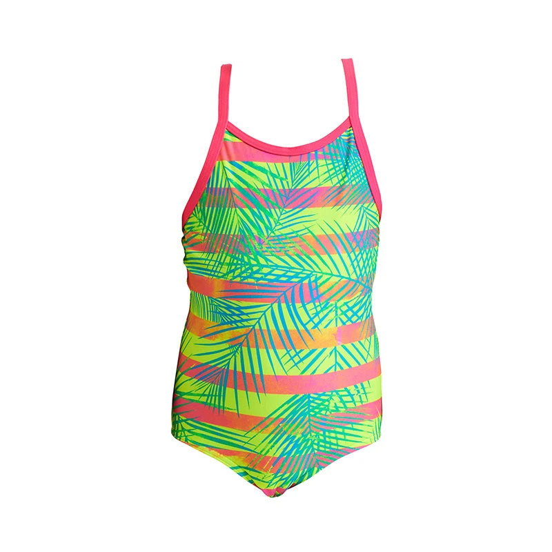 Funkita - Palm Free - Toddler Girl's Printed One Piece - Image 2