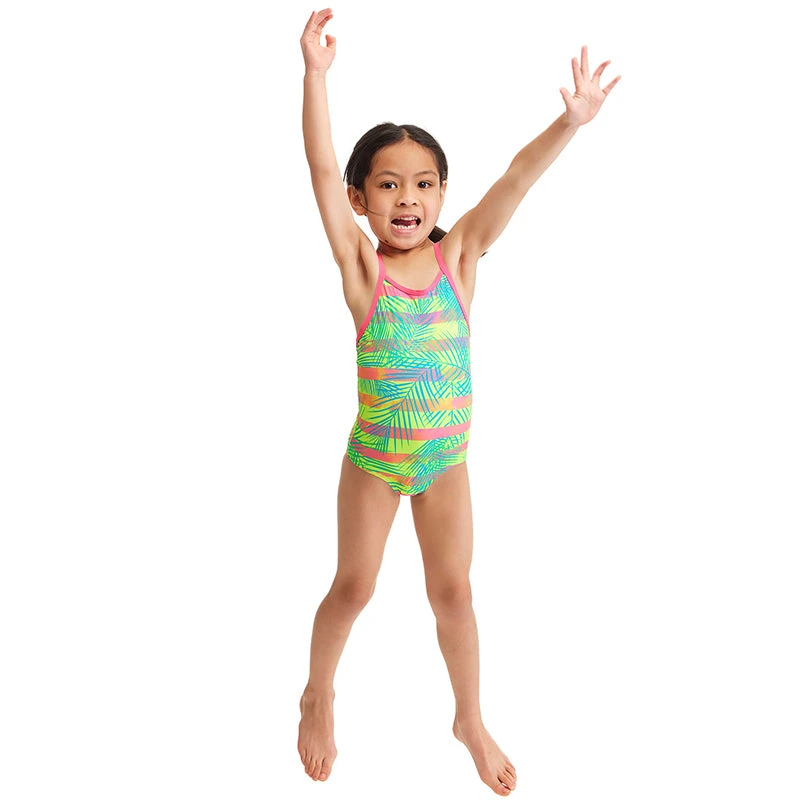 Funkita - Palm Free - Toddler Girl's Printed One Piece - Image 5