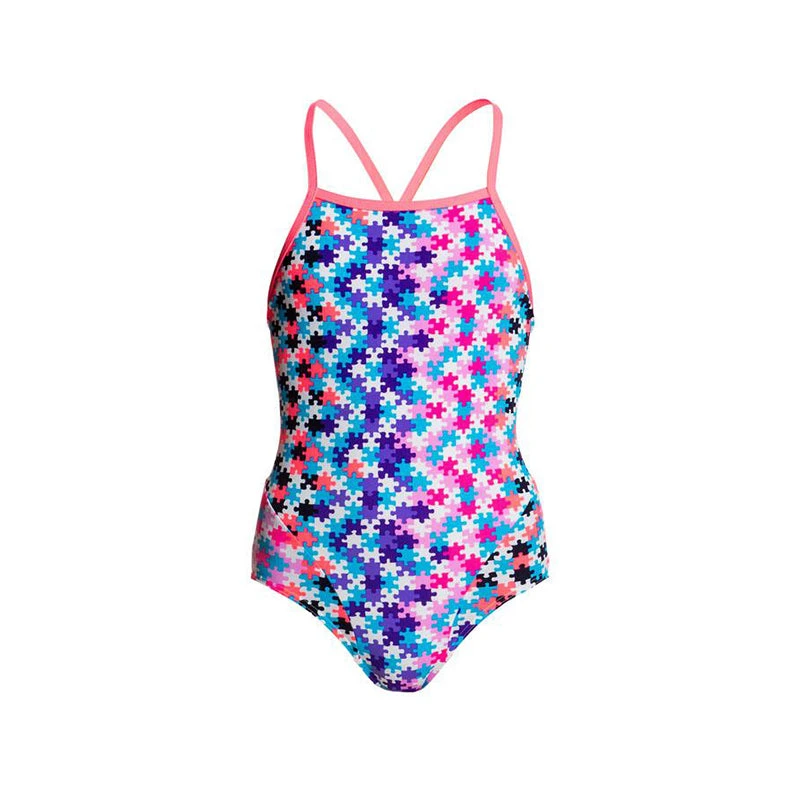 Funkita - Party Pieces - Girls Cross Back One Piece - Image 2
