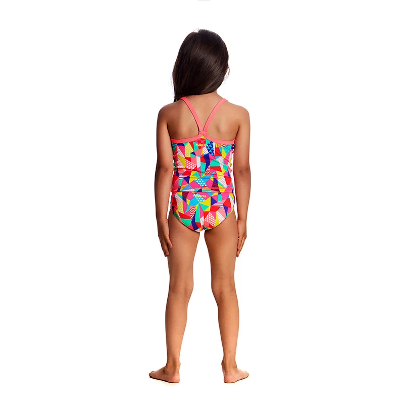 Funkita - Pastel Patch - Toddlers Girls Tankini Two Piece - Image 3