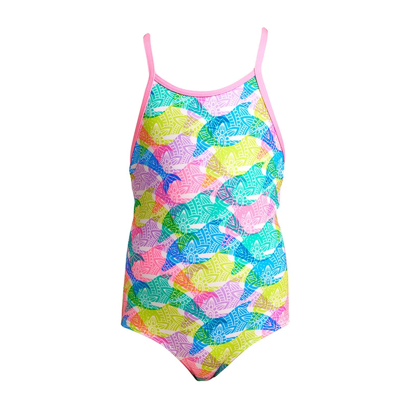 Funkita - Pastel Porpie - Toddler Girls Eco Printed One Piece - Image 2