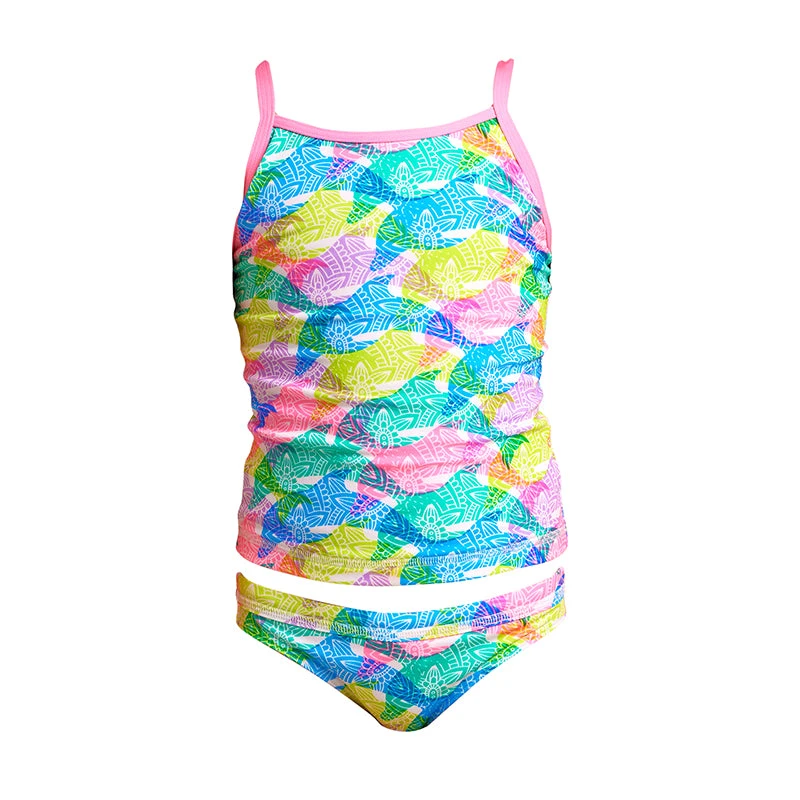 Funkita - Pastel Porpie - Toddler Girls Eco Swim Steady Tankini & Brief - Image 2